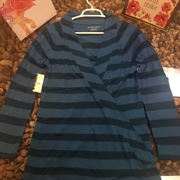 💙NY&CO - striped cardigan. - Picture 2 of 4